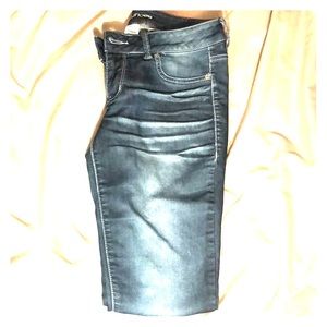 Dark faded ‘Maurices’ jeans